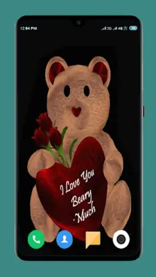 Cute Teddy Bear wallpaper android App screenshot 0